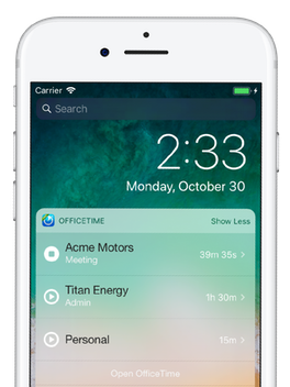 OfficeTime screenshot